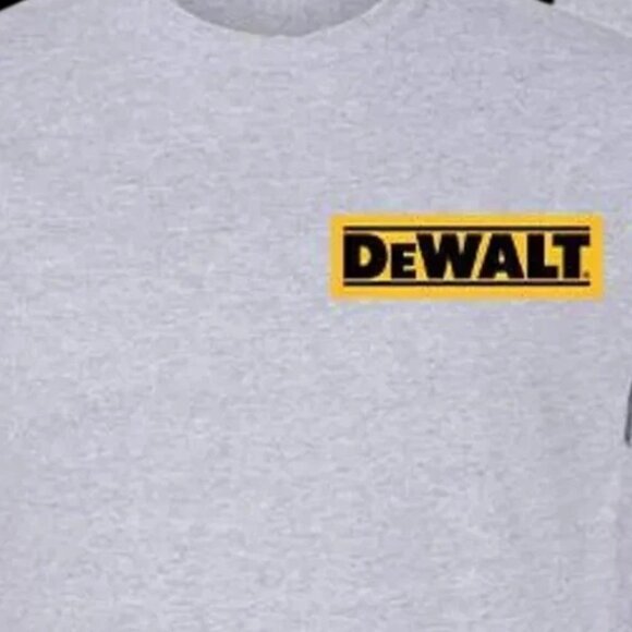 New De-Walt Trump Hunting Hound Dog Heather Gray Short Sleeve Graphic T-Shirt 3X - Picture 4 of 7